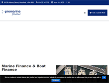 Tablet Screenshot of marine-finance.org